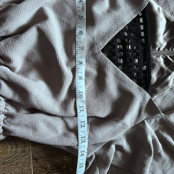 Ève Gravel dress size xs puffy sleeve blush pink - Picture 5 of 7